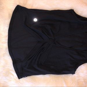 lululemon black tank